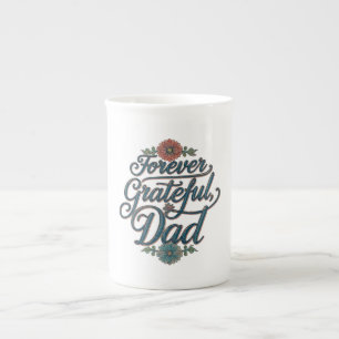 Taza De Porcelana Agradecimiento eterno, papá - Específico cerdo chi