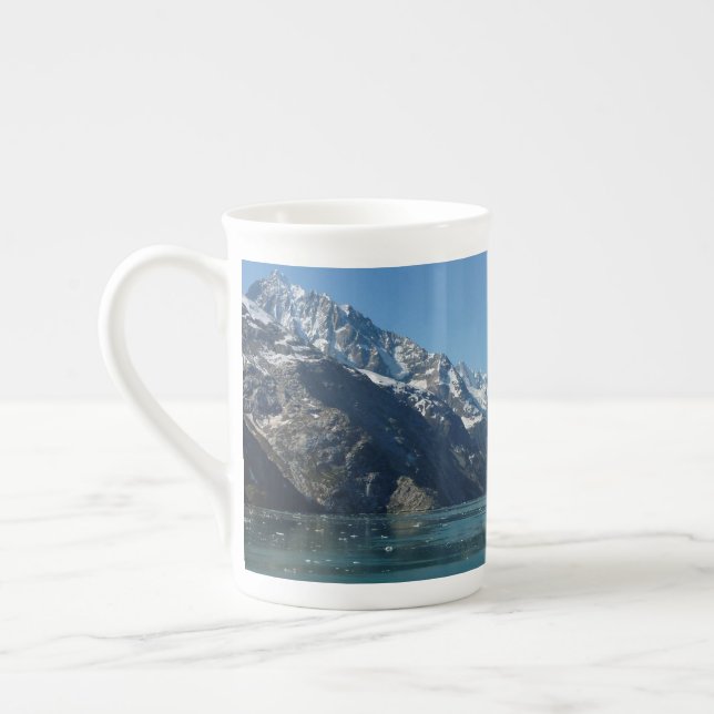 Taza De Porcelana Aguas de Alaska alimentadas por el glaciar (Izquierda)