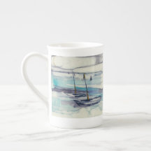 Aguas islandesas hueso china mug
