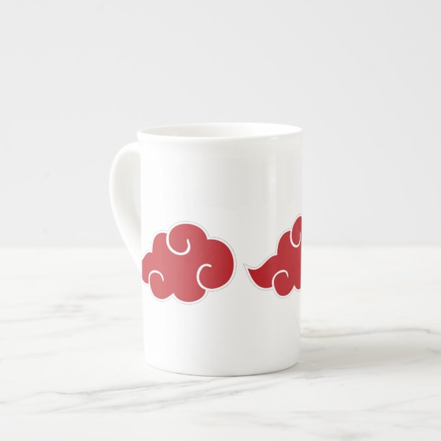 Taza De Porcelana Akatsuki (Izquierda)