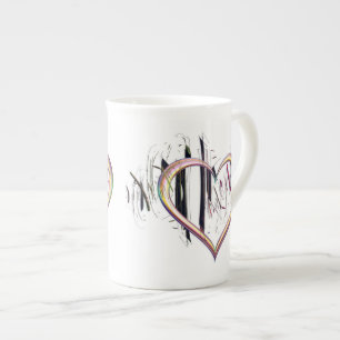Taza De Porcelana Al corazón sea verdadero