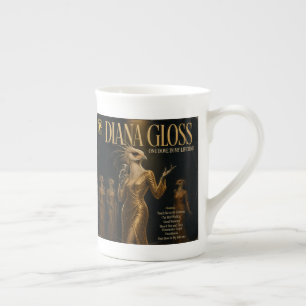 Taza De Porcelana Álbum de Diana Gloss: una parodia