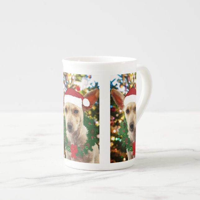 Taza De Porcelana Alegría por el cachorro (Derecha)