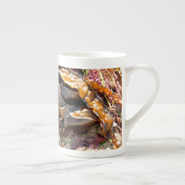 TAZA DE PORCELANA ALGAS MARINAS (Derecha)