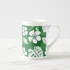 TAZA DE PORCELANA ALOHA FRIDAY (VERDE) BONE CHINA MUG
