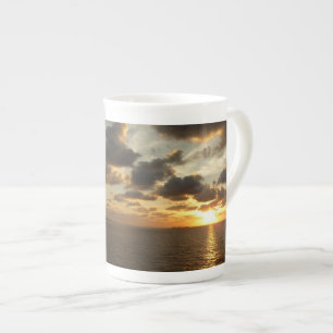 Taza De Porcelana Amanecer en St. Thomas I Islas Vírgenes Estadounid