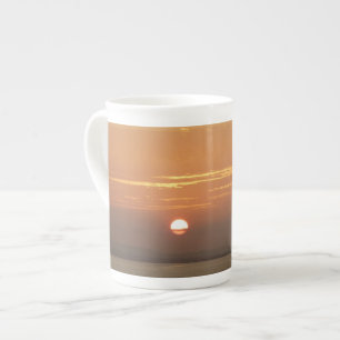 Taza De Porcelana Amanecer sobre Aruba I Mar Caribe