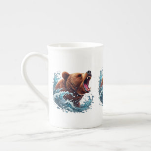 Taza De Porcelana Amantes de la cabaña en Guay Country