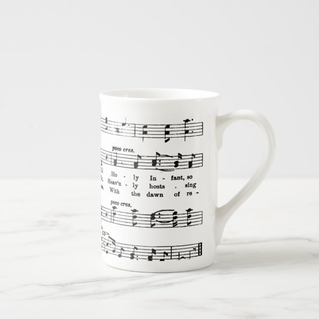 Taza De Porcelana Amantes de la música (Derecha)