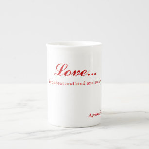 Taza De Porcelana Amar