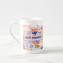 TAZA DE PORCELANA AME A SÍ MISMO ESPECIALIDAD MUG
