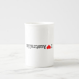 Taza De Porcelana Amo Australia