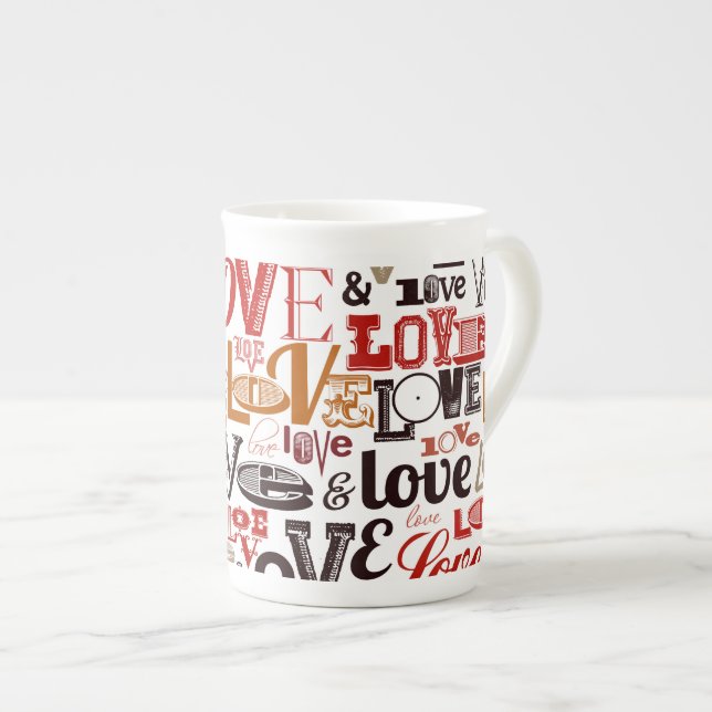 Taza De Porcelana Amor 1 (Derecha)