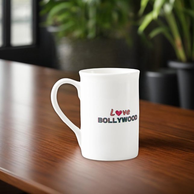 TAZA DE PORCELANA "AMOR A BOLLYWOOD" RECONOCIMIENTO INDIO POR EL CIN (Subido por el creador)