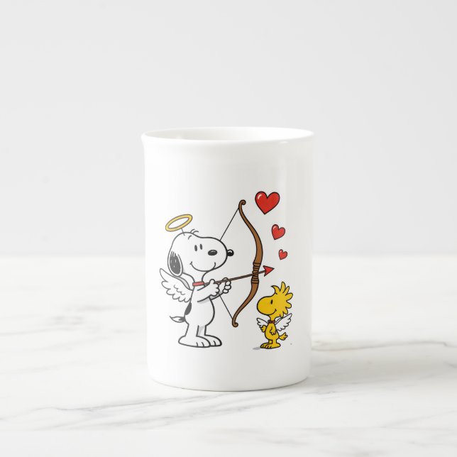 Taza De Porcelana Amor de Perro Adorable (Frente)