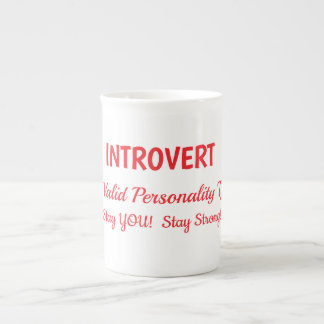 Taza De Porcelana Amor Introvertido