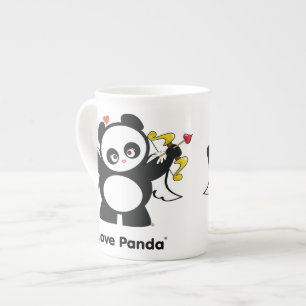 Taza De Porcelana Amor Panda®