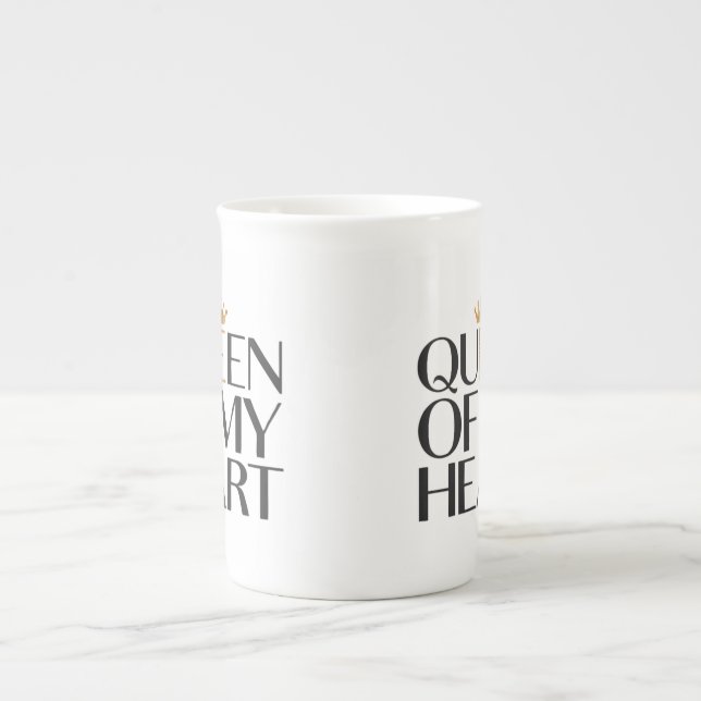 Taza De Porcelana Amor real (Frente)