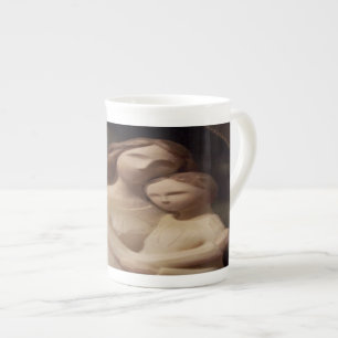 Taza De Porcelana Ángel y niño