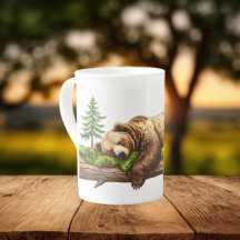 Animal de Woodland Bear Tranquilo