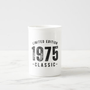 Taza De Porcelana Año de nacimiento clásico de 1975