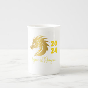 Taza De Porcelana Año del Dragón 2024