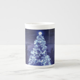 Taza De Porcelana Árbol de Navidad