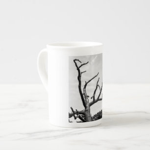 Taza De Porcelana árbol libre