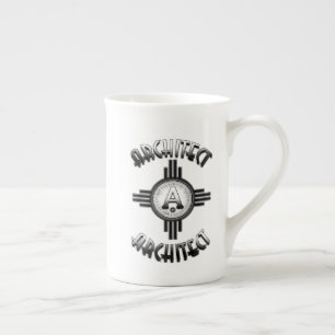Taza De Porcelana Arquitecto Retro - Arquitectos Merch