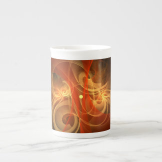 Taza De Porcelana Arte abstracto de magia matutina