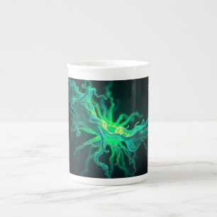 Taza De Porcelana Arte científico de célula biológica personalizada