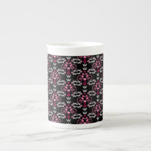 Taza De Porcelana Arte folclórico escandinavo de Cockerel