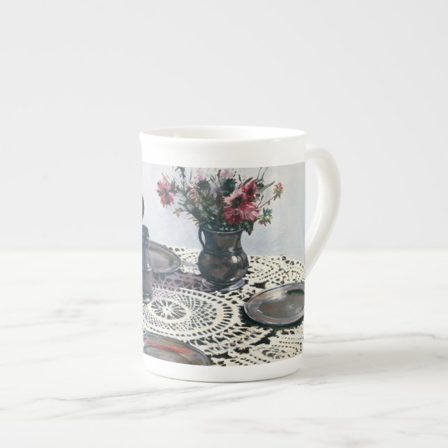Taza De Porcelana Artesanía (Derecha)