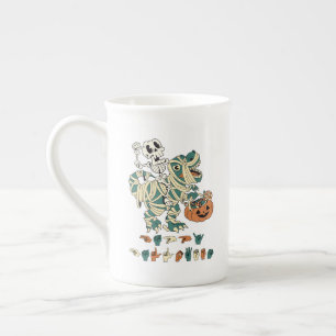 Taza De Porcelana ASL Happy Halloween II - Temporada de fantasía