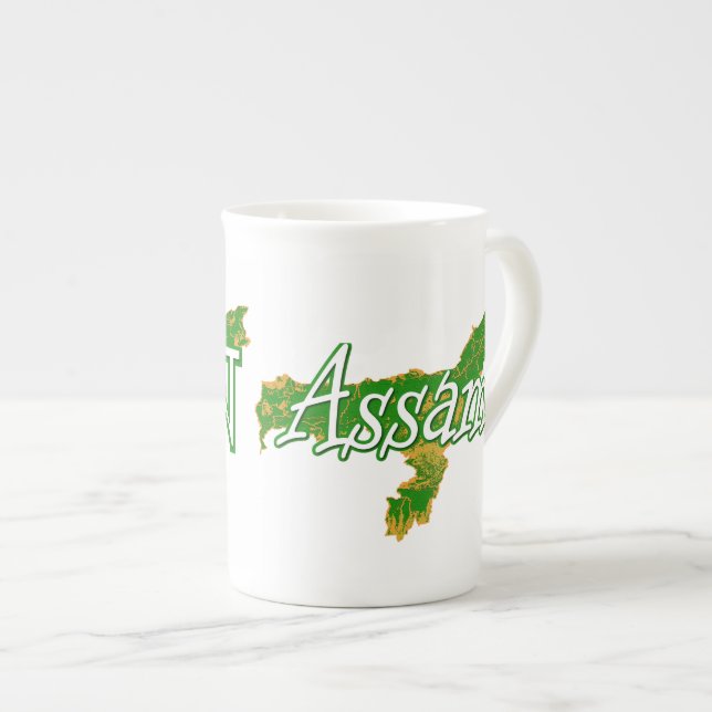 Taza De Porcelana Assam (Derecha)