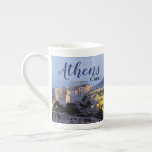 Taza De Porcelana Atenas Grecia Viaje Escénico
