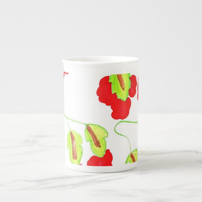 Taza De Porcelana atragantar (Frente)