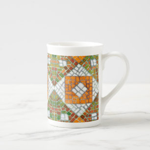 Taza De Porcelana AUTUMN MOSAIC Bone China Mug