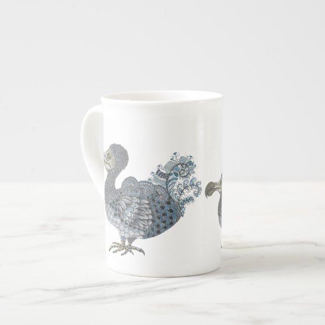 Taza De Porcelana Ave extinta de Dodo (Izquierda)