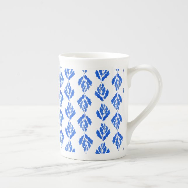 Taza De Porcelana Azul mediterráneo (Derecha)