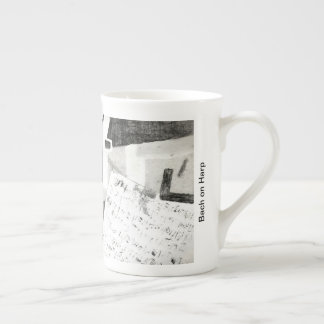 Taza De Porcelana Bach en la arpa