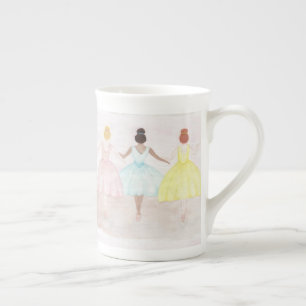 Taza De Porcelana Bailarinas de ballet de punta