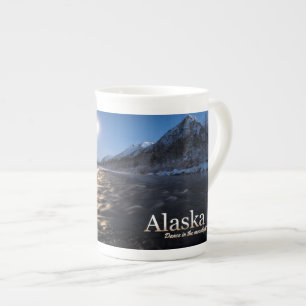 Taza De Porcelana Baile Alaska A La Luz De La Luna