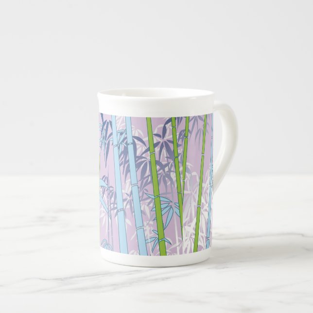 Taza De Porcelana Bambú (Derecha)