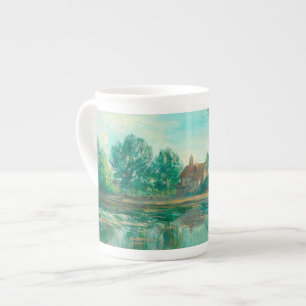 Taza De Porcelana Bandas del Loing en Saint-Mammès Alfred Sisley
