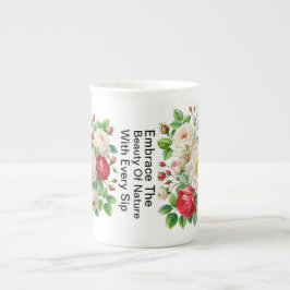 Taza De Porcelana Bantry Bay Rhapsody Rosa 4K