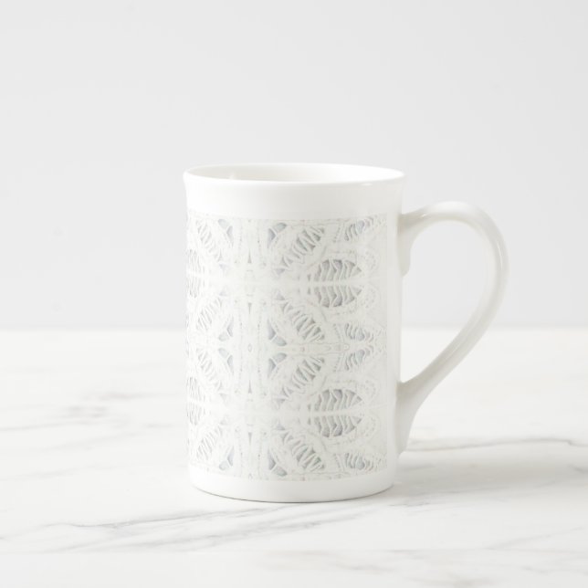 Taza De Porcelana BATTENBURG LACE Bone China Mug (Derecha)