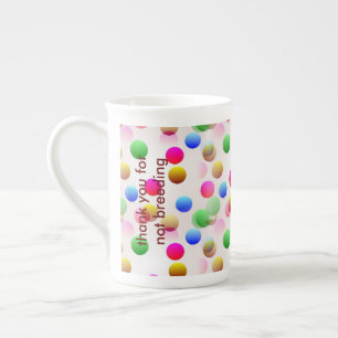 Taza De Porcelana Baudibles de color sin niños