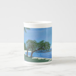 Taza De Porcelana Beach Mug