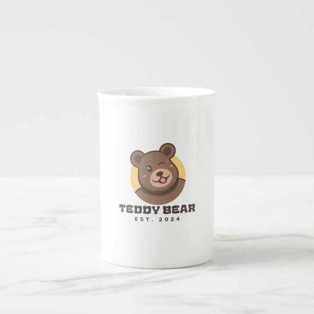 Taza De Porcelana Bear Mug (Frente)